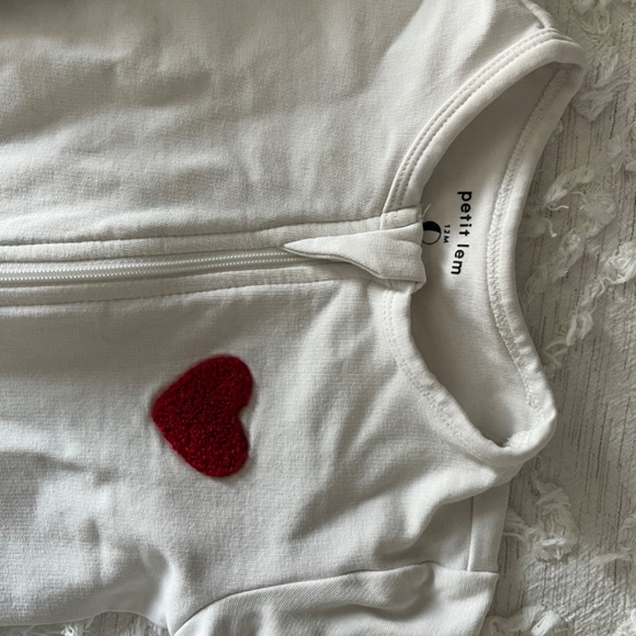 Le Petit Lem Valentine’s Romper - Picture 2 of 4